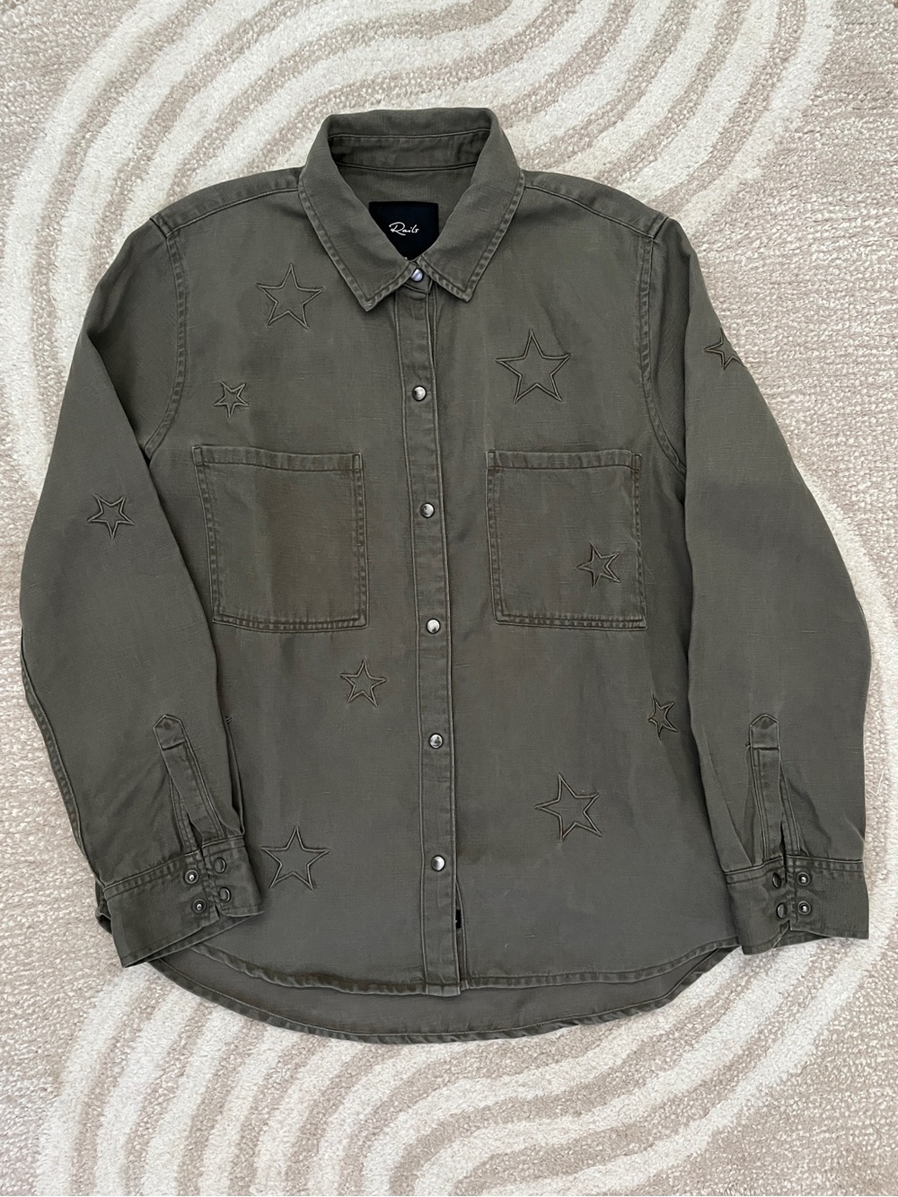 Marcel Shirt Olive - Picture 11 of 15